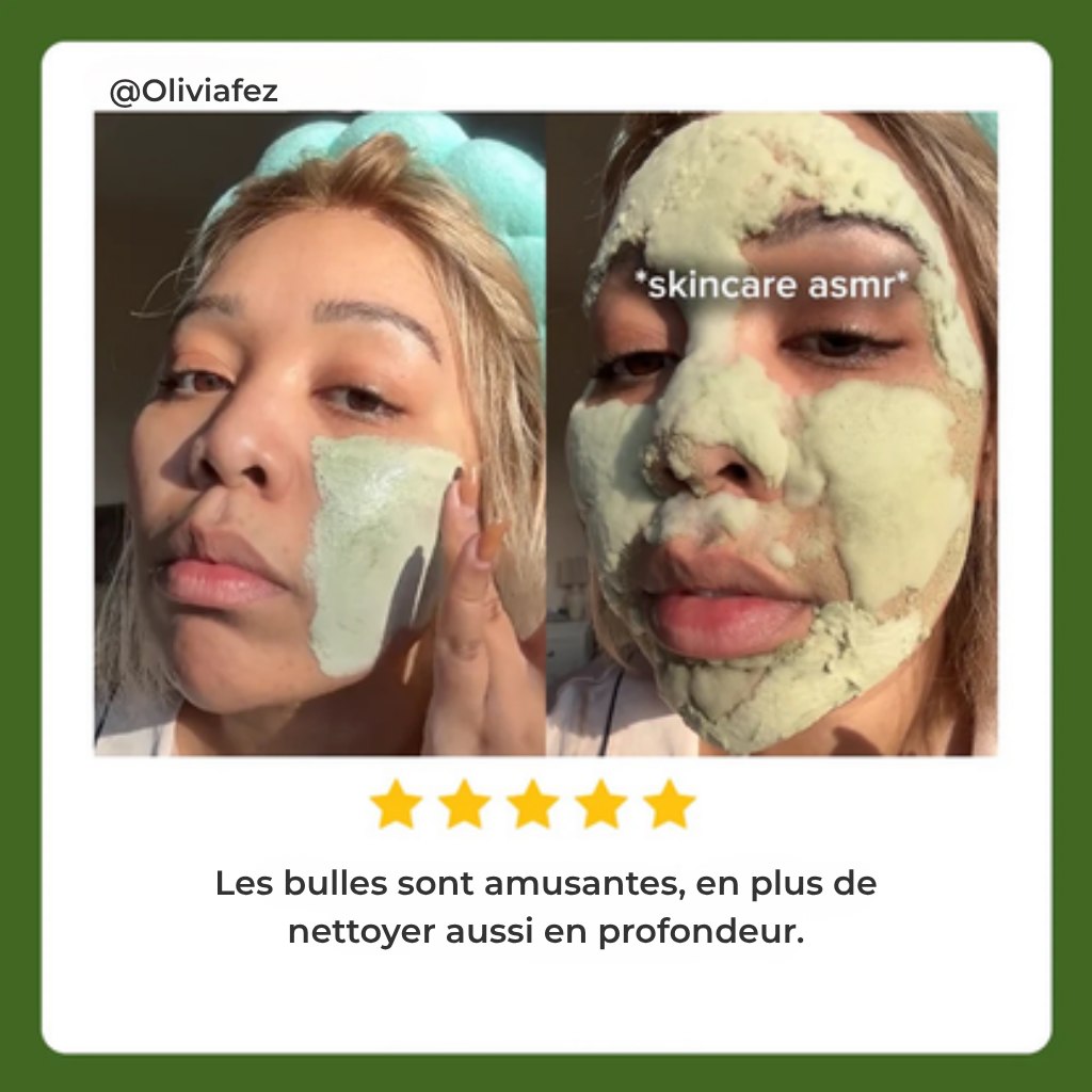 Miyo - Masque à bulles profond au basilic sacré