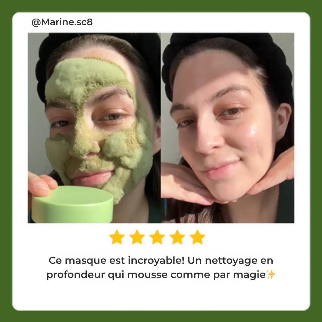 Miyo - Masque à bulles profond au basilic sacré