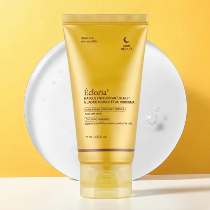 Masque de nuit à l'acide kojique et au curcuma