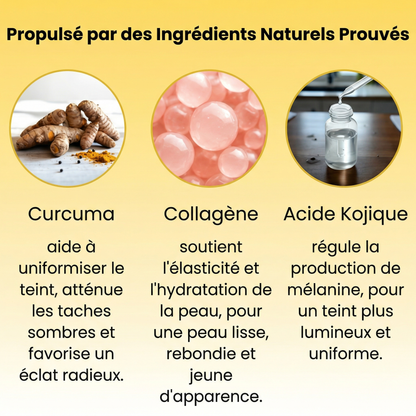 Masque de nuit à l'acide kojique et au curcuma