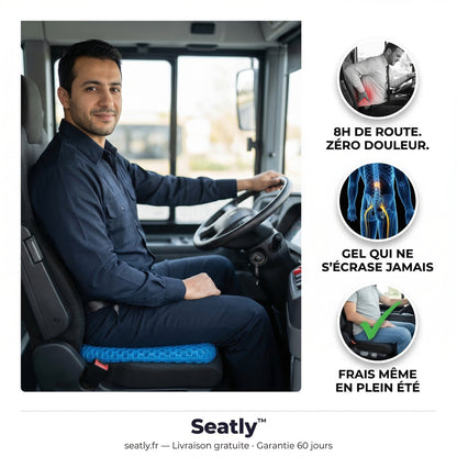 Coussin Gel Anti-Douleur Seatly™