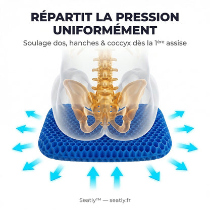 Coussin Gel Anti-Douleur Seatly™
