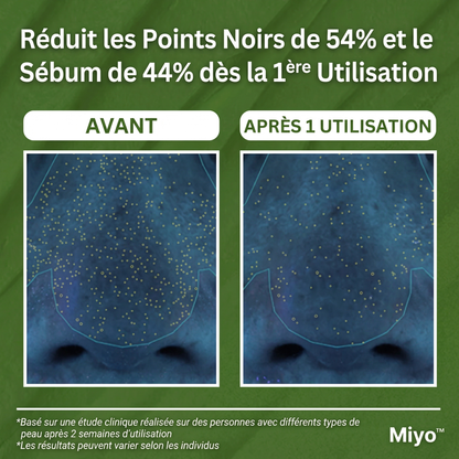 Miyo - Masque à bulles profond au basilic sacré