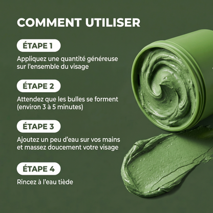 Miyo - Masque à bulles profond au basilic sacré